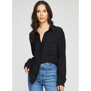 GENTLE FAWN | Piage button down top | size medium